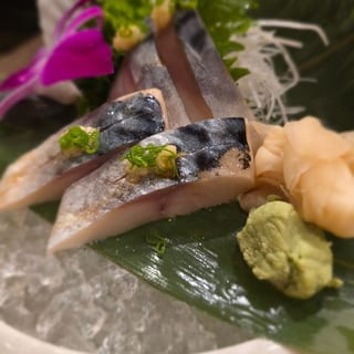 Mackerel Sashimi