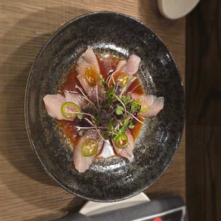 Yellowtail Sashimi Carpaccio